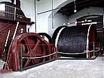 Das Machinenhaus mit der Trommel und dem Endlosseil